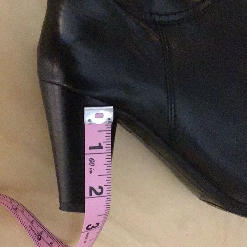 EUROSUOLE Italia Genuine leather Italian over the knee High-boots black 6 - Picture 13 of 15